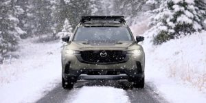 Mazda Driving in Winter Weather