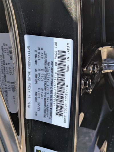 2026 Mazda Mazda3 Sedan 2.5 S Select Sport