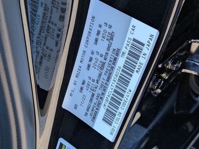 2026 Mazda Mazda3 Sedan 2.5 S Preferred