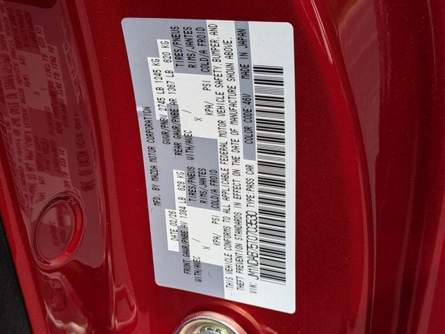 2026 Mazda Mazda MX-5 Miata Sport