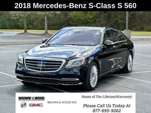 2018 Mercedes-Benz S-Class S 560 4MATIC®