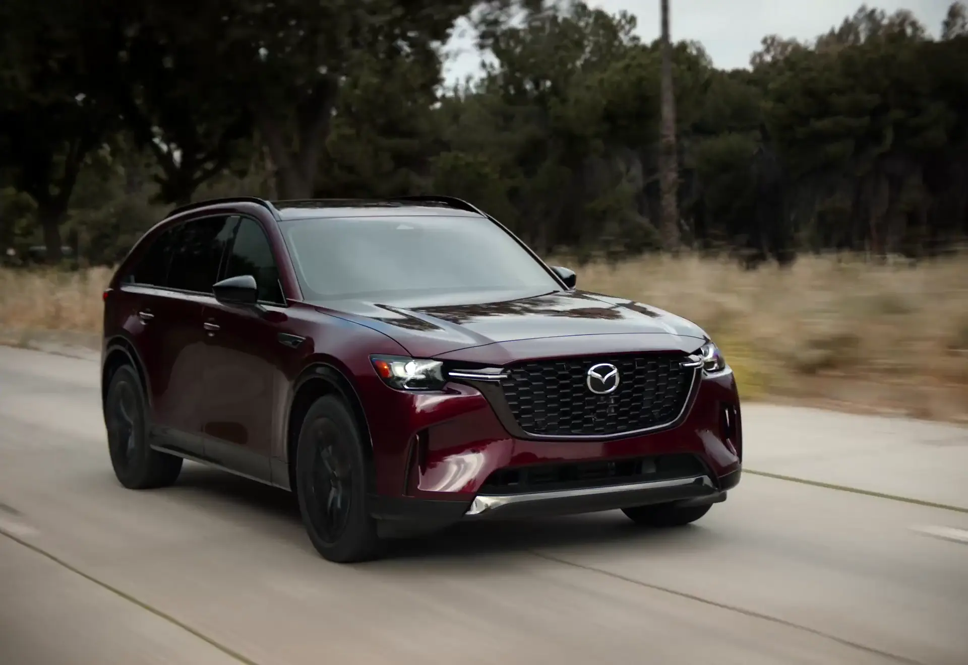 2027 Mazda CX-90 driving | Brown & Wood Mazda in Greenville NC