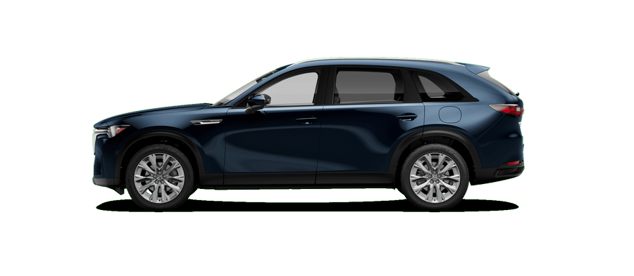 2027 Mazda CX-90 3.3 Turbo Preferred in Navy Blue | Brown & Wood Mazda in Greenville NC