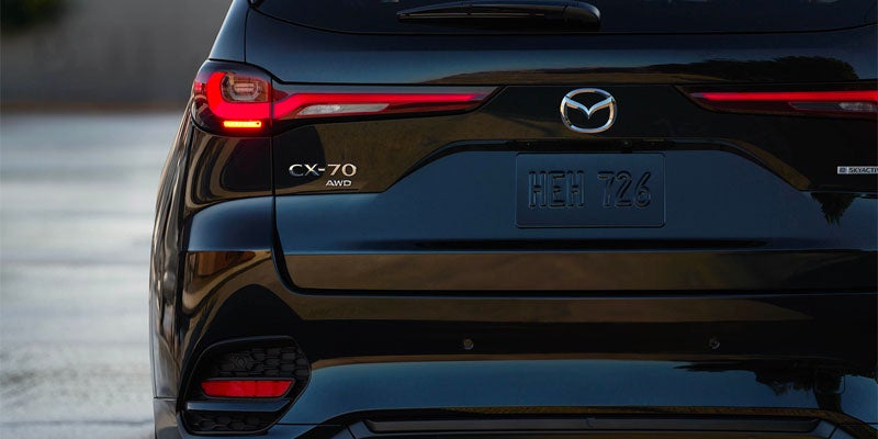 2025 Mazda CX-70 Back and Taillight Greenville, NC