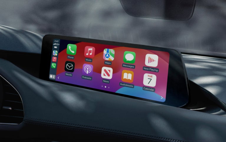 2025 Mazda 3 Sedan -Apple CarPlay Integration Feature | Brown & Wood Mazda in Greenville NC